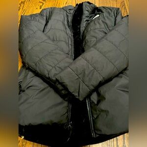 North Face Girls Reversible Mossbud  XL jacket